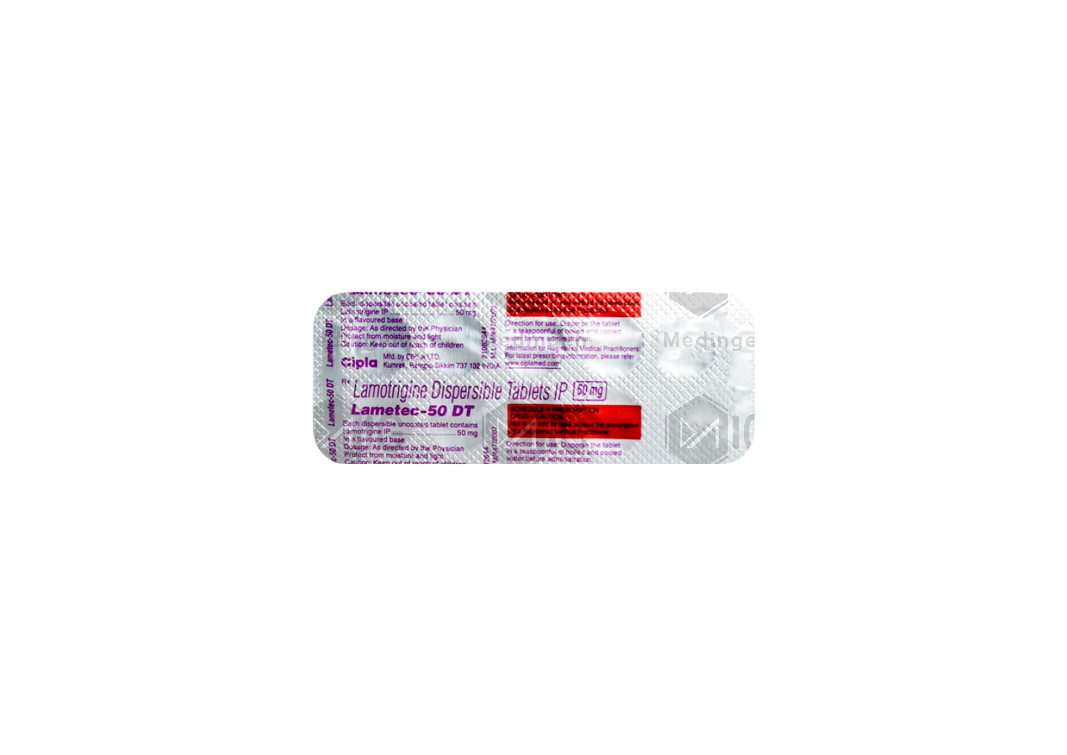 LAMETEC DT 50MG